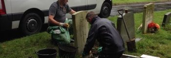 CWGC Clean the Cemetery War Graves