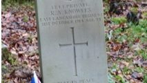 Centenary of Darwen Cemeteries first WW1 burial.  Private Richard Aspden Knowles