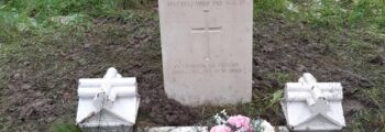 Two more Commonwealth Graves are placed in the Cemetery